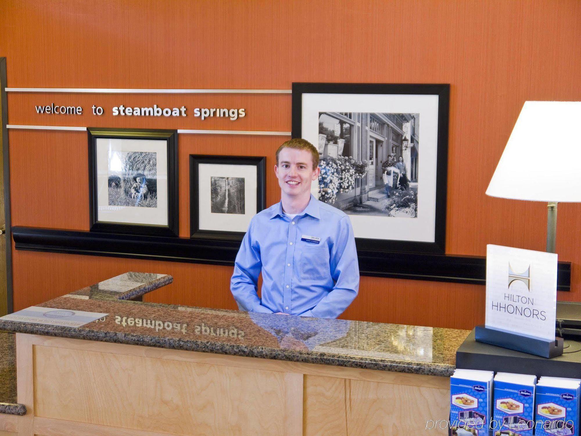 Hampton Inn & Suites Steamboat Springs Beltér fotó